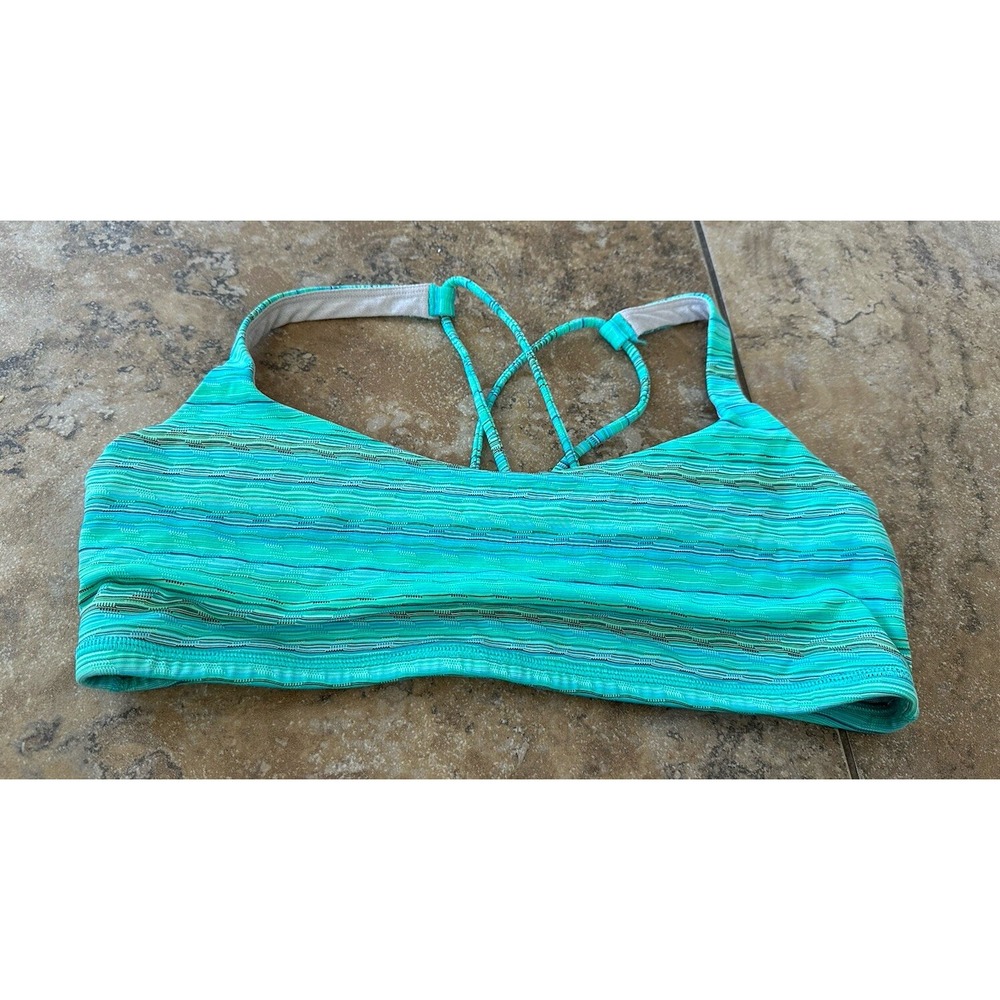 Lululemon Multicolors paddle sports bra, women's size 10